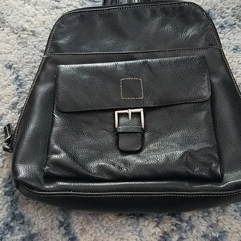 Leather Backpack